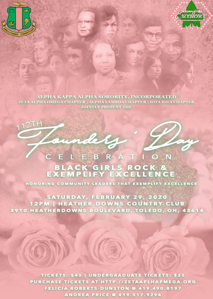 Founders day celebration zeta alpha omega chapter alpha kappa alpha